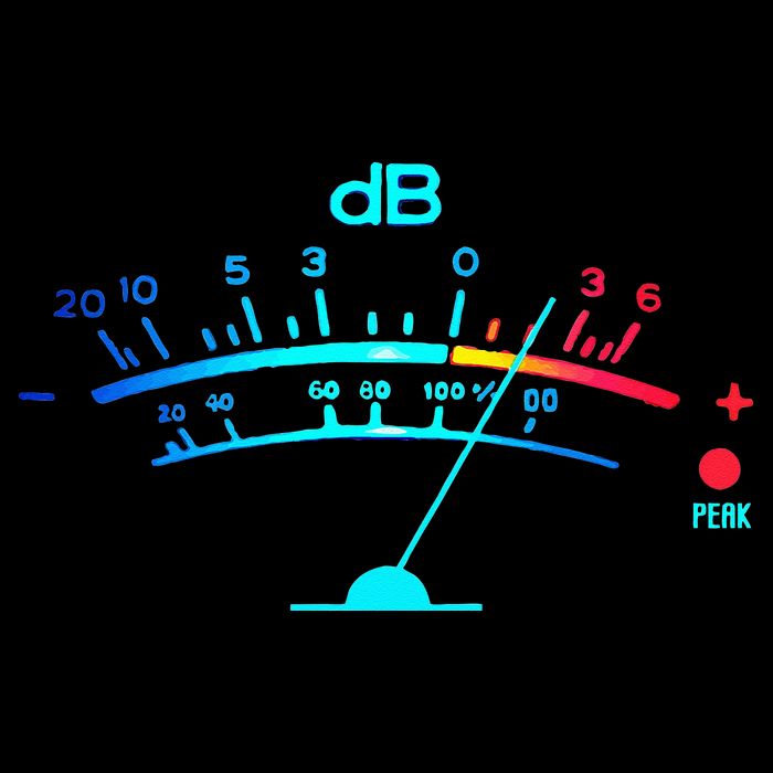 Volume VU Meter Vintage Audio Engineer Recording Kids T-Shirt