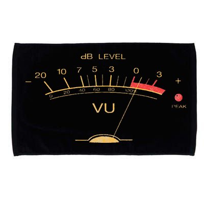 Volume VU Meter Vintage Audio Engineer Recording Studio Microfiber Hand Towel