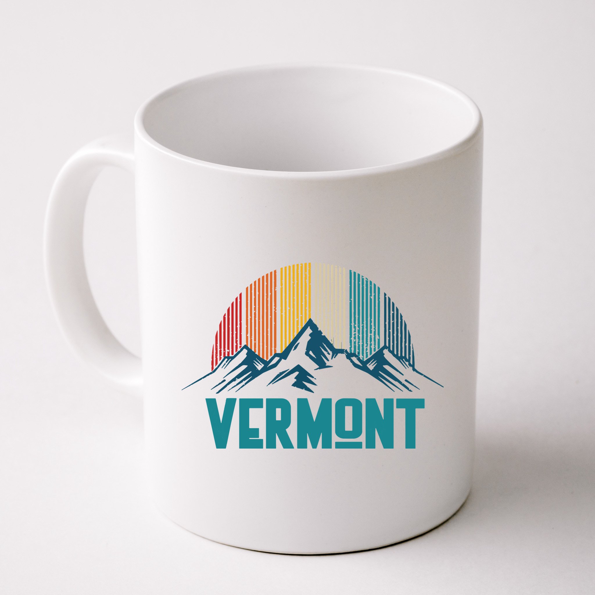 Vermont Vintage Mountains Nature Hiking Souvenir Gift Mug