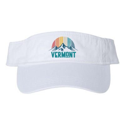 Vermont Vintage Mountains Nature Hiking Souvenir Gift Visor