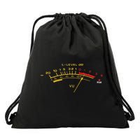Volume Vu Meter Audio Engineer Recording Fan Drawstring Bag