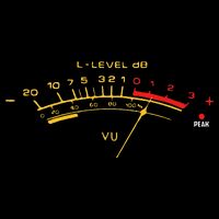 Volume Vu Meter Audio Engineer Recording Fan Flat Bill Trucker Hat