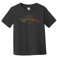 Volume Vu Meter Audio Engineer Recording Fan Toddler T-Shirt