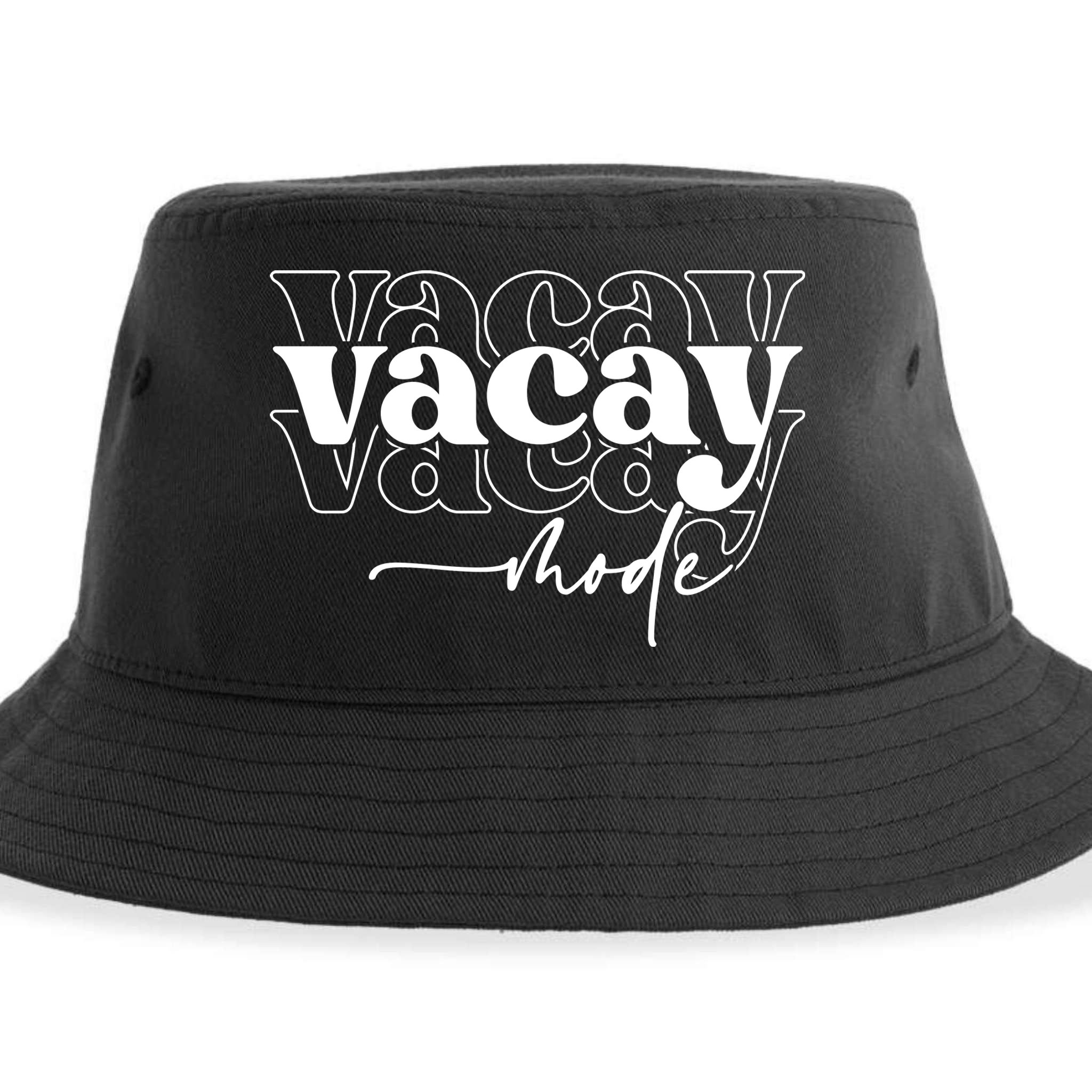 Vacay Vacation Mode On Sustainable Bucket Hat