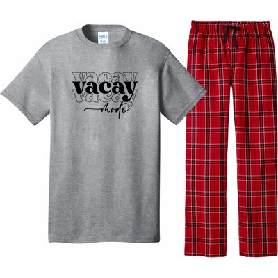 Vacay Vacation Mode On Pajama Set