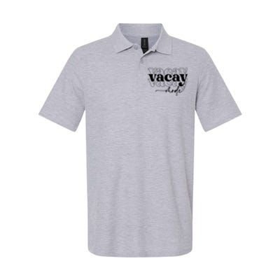 Vacay Vacation Mode On Softstyle Adult Sport Polo