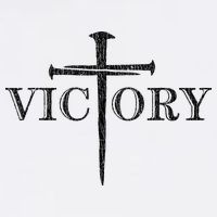 Vintage Victory Nails Cross Jesus T-Shirt
