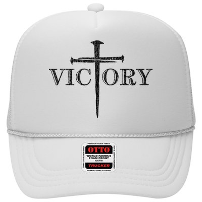 Vintage Victory Nails Cross Jesus Hat