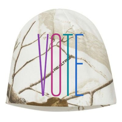 Vote Kati - Camo Knit Beanie