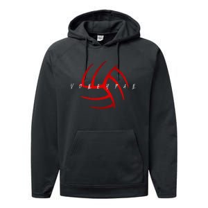 Volleyball Performance Fleece Hoodie