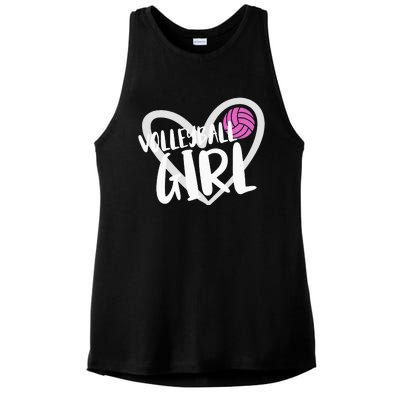 Volleyball  Ladies PosiCharge Tri-Blend Wicking Tank