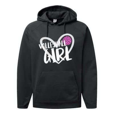 Volleyball  Performance Fleece Hoodie