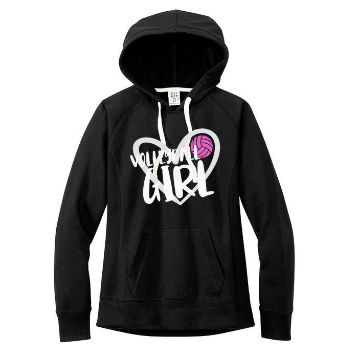 Volleyball  Women's Fleece Hoodie