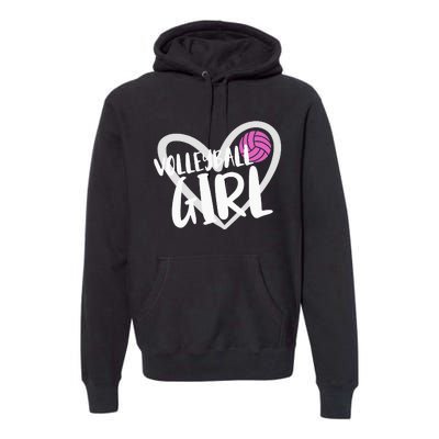 Volleyball  Premium Hoodie