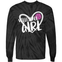 Volleyball  Tie-Dye Long Sleeve Shirt