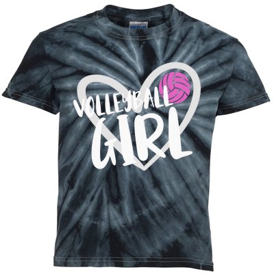 Volleyball  Kids Tie-Dye T-Shirt