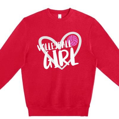 Volleyball  Premium Crewneck Sweatshirt