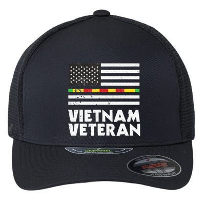 Vietnam Veteran Of The United States Father´s Day Flexfit Unipanel Trucker Cap