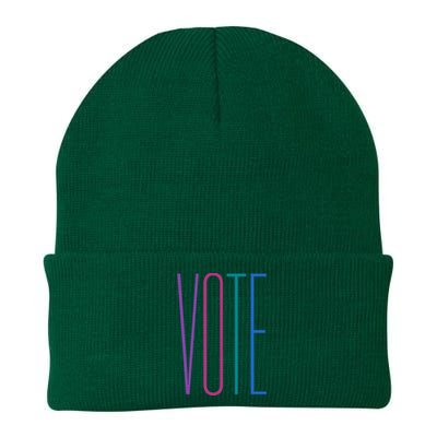 Vote Knit Cap Winter Beanie