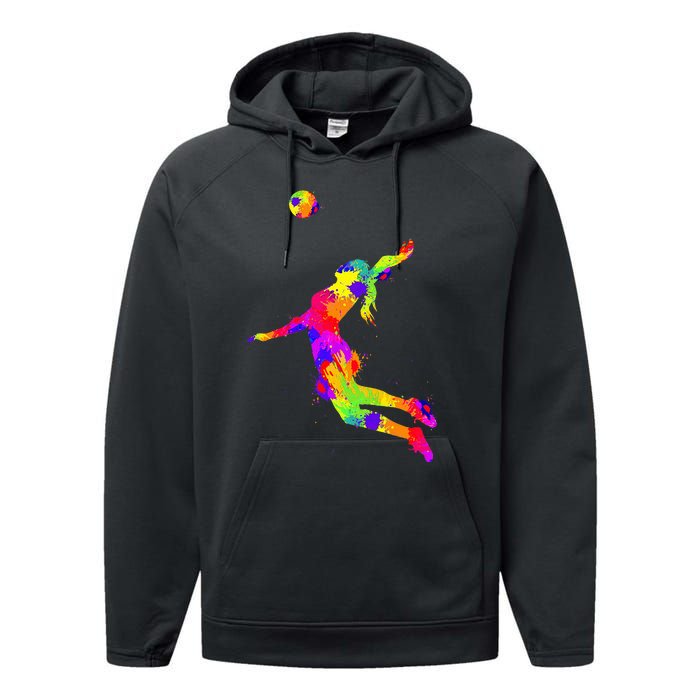 Volleyball Performance Fleece Hoodie