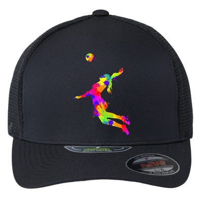 Volleyball Flexfit Unipanel Trucker Cap