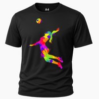 Volleyball Cooling Performance Crew T-Shirt