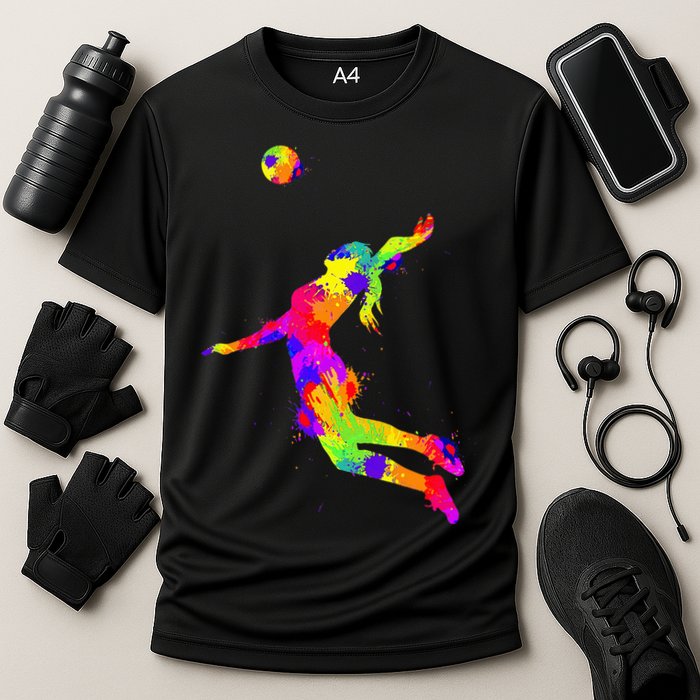 Volleyball Cooling Performance Crew T-Shirt