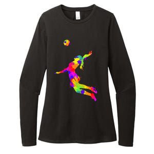 Volleyball Womens CVC Long Sleeve Shirt