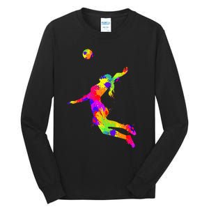 Volleyball Tall Long Sleeve T-Shirt