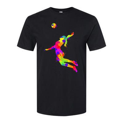 Volleyball Softstyle CVC T-Shirt