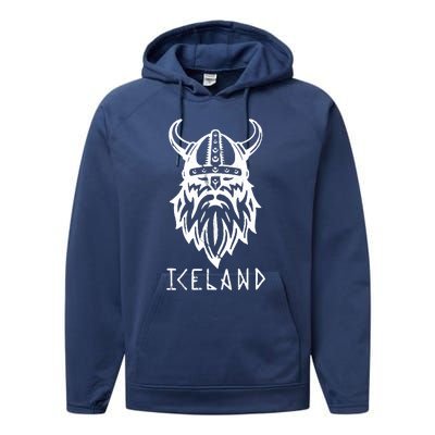 Vintage Viking of Iceland Performance Fleece Hoodie