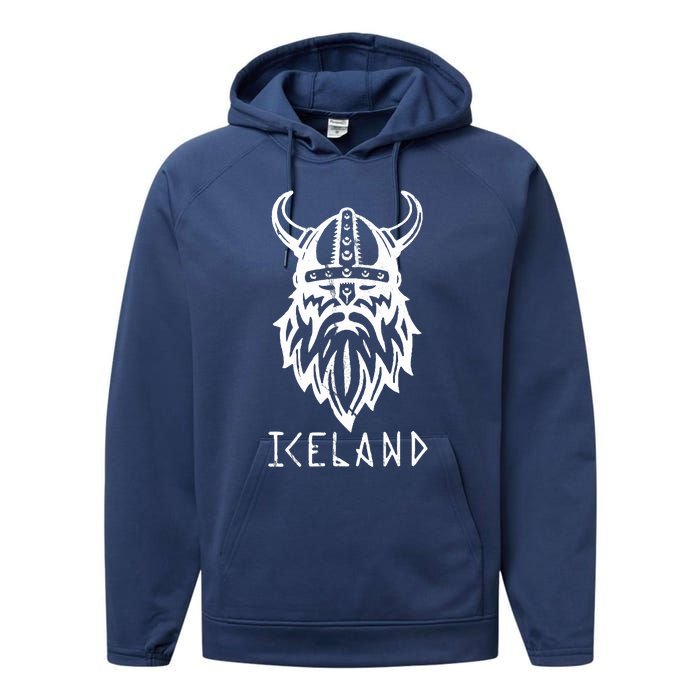 Vintage Viking of Iceland Performance Fleece Hoodie