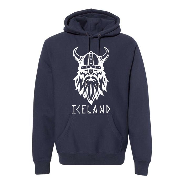 Vintage Viking of Iceland Premium Hoodie