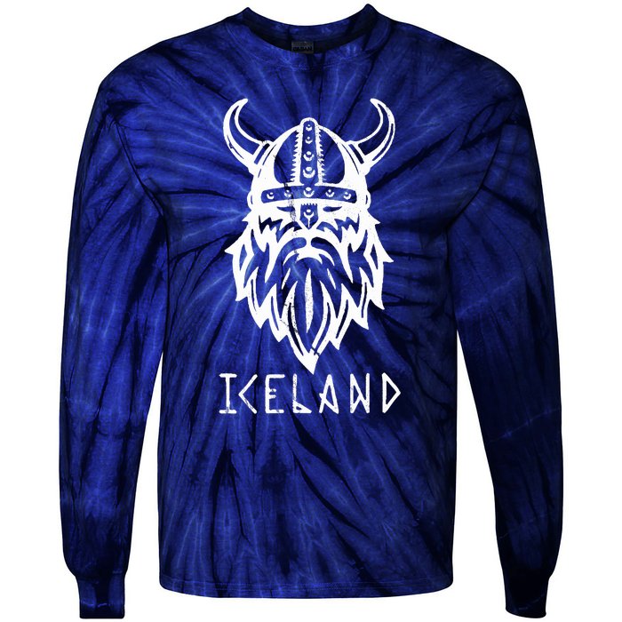 Vintage Viking of Iceland Tie-Dye Long Sleeve Shirt