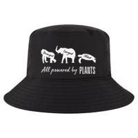 Vegan Vegetarian Powered By Plants Strongest Largest Oldest Cool Comfort Performance Bucket Hat