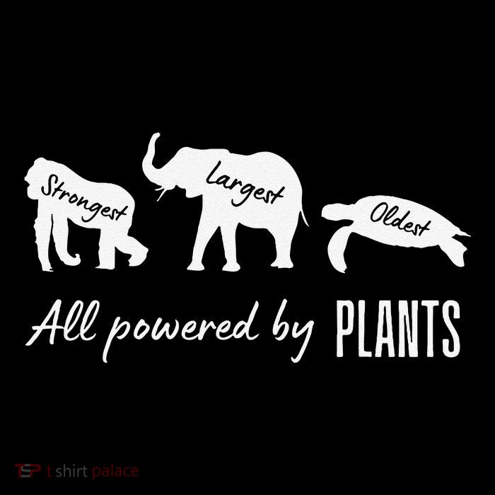 Vegan Vegetarian Powered By Plants Strongest Largest Oldest Magnet