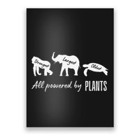 Vegan Vegetarian Powered By Plants Strongest Largest Oldest Poster