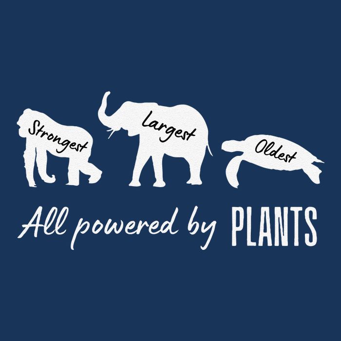 Vegan Vegetarian Powered By Plants Strongest Largest Oldest Infant Baby Jersey Bodysuit