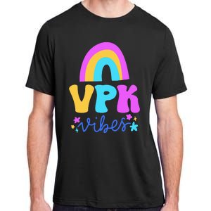 Vpk Vibes Prek Vpk Teacher And Vpk Student Adult ChromaSoft Performance T-Shirt