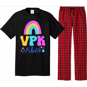 Vpk Vibes Prek Vpk Teacher And Vpk Student Pajama Set