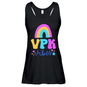 Vpk Vibes Prek Vpk Teacher And Vpk Student Ladies Essential Flowy Tank