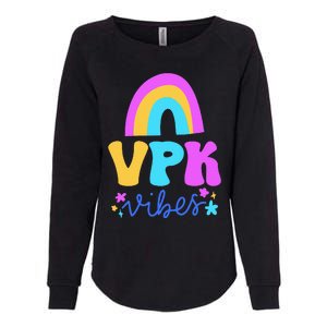 Vpk Vibes Prek Vpk Teacher And Vpk Student Womens California Wash Sweatshirt