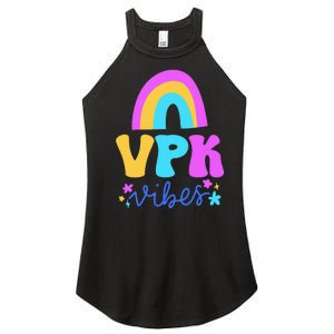 Vpk Vibes Prek Vpk Teacher And Vpk Student Women's Perfect Tri Rocker Tank