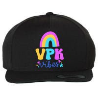 Vpk Vibes Prek Vpk Teacher And Vpk Student Wool Snapback Cap