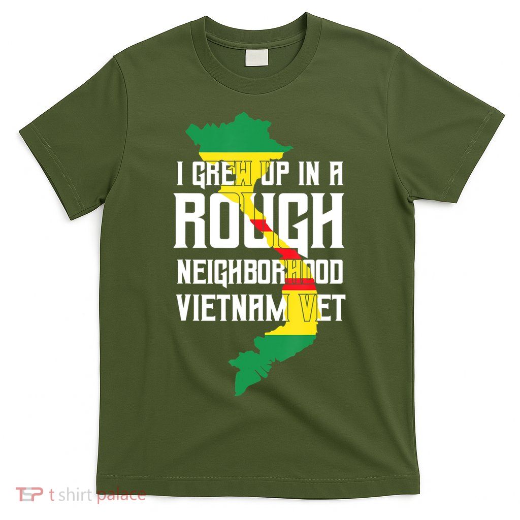 Vietnam Veteran Patriotic Army Combat T-Shirt