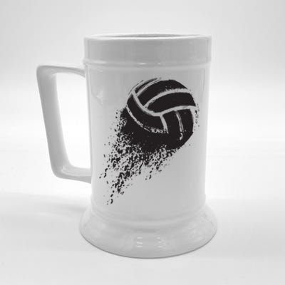 Volleyball Vintage Retro Sports Volleyball Player Beer Stein