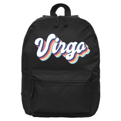 Virgo Vintage Retro Zodiac Sign Virgo Constellation Design 16 in Basic Backpack