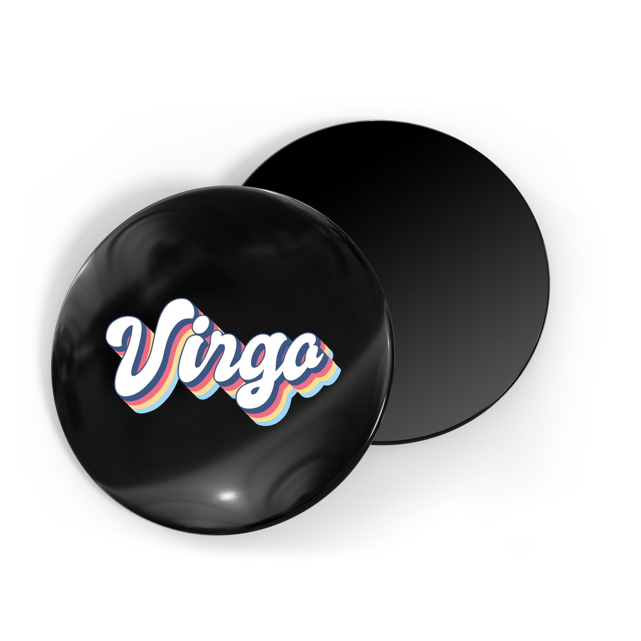 Virgo Vintage Retro Zodiac Sign Virgo Constellation Design Magnet