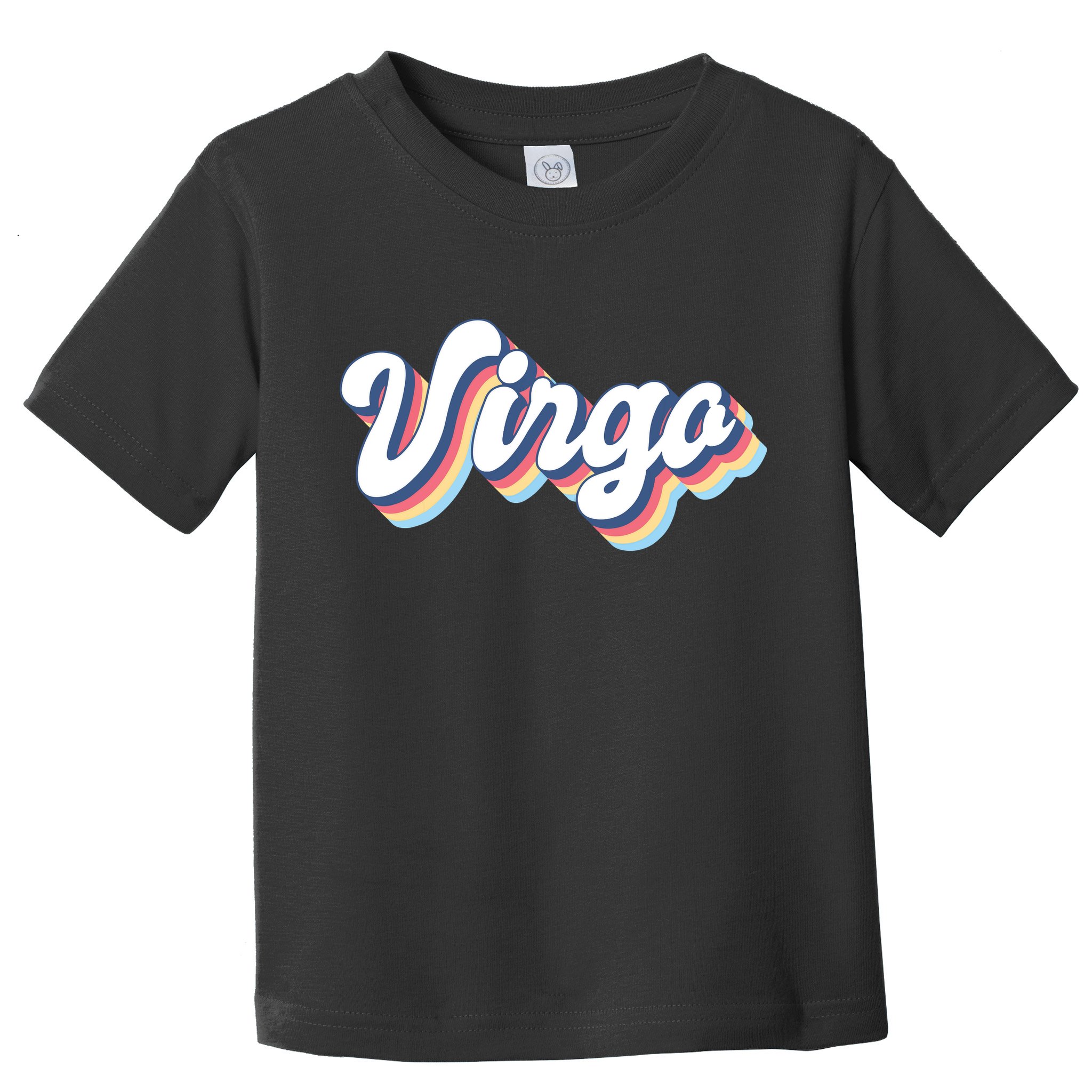 Virgo Vintage Retro Zodiac Sign Virgo Constellation Design Toddler T-Shirt