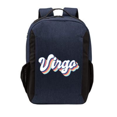 Virgo Vintage Retro Zodiac Sign Virgo Constellation Design Vector Backpack